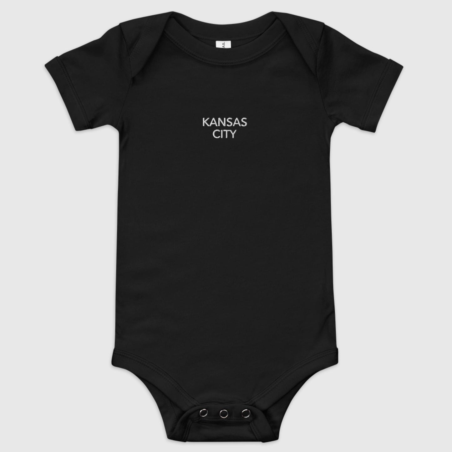 Baby Embroidered Kansas City Onesie