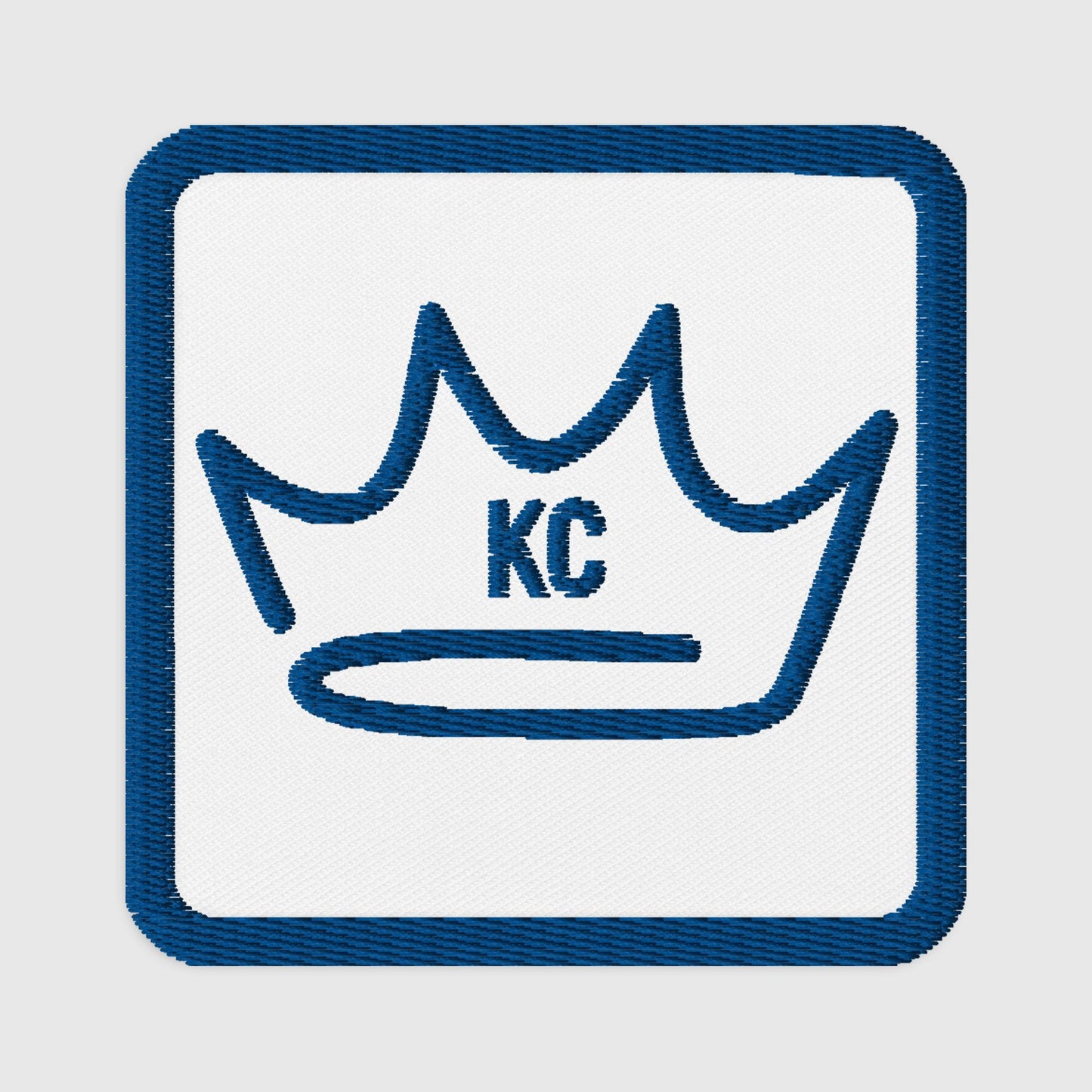 KC Royals Crown Embroidered Patch