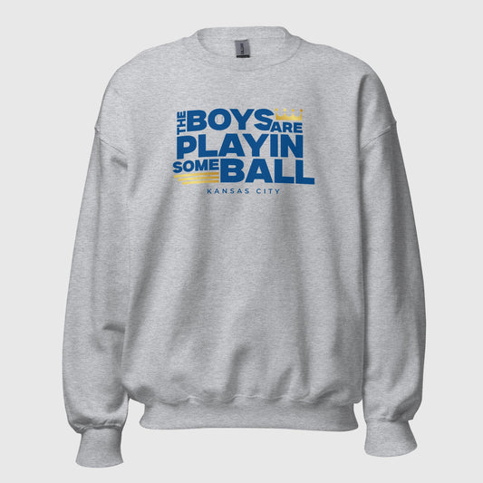 Unisex KC Royals "TBAPSB" Crewneck Sweatshirt