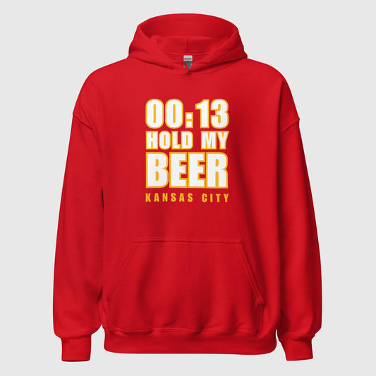 Unisex KC Chiefs 13 Seconds Hoodie