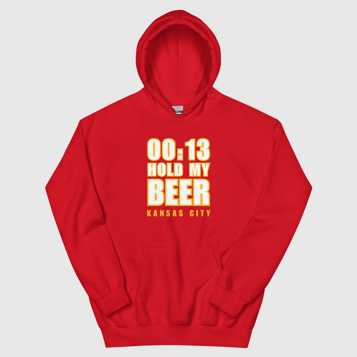 Unisex KC Chiefs 13 Seconds Hoodie