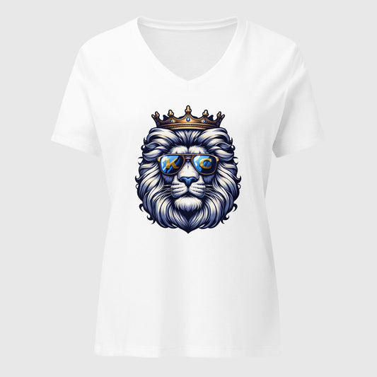 Women’s KC Royals Sluggerrr 2.0 Relaxed Fit V-neck t-shirt