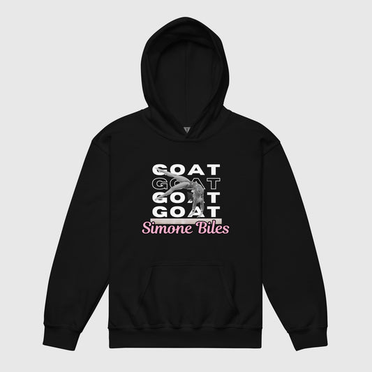 Youth Simone Biles "GOAT" Hoodie