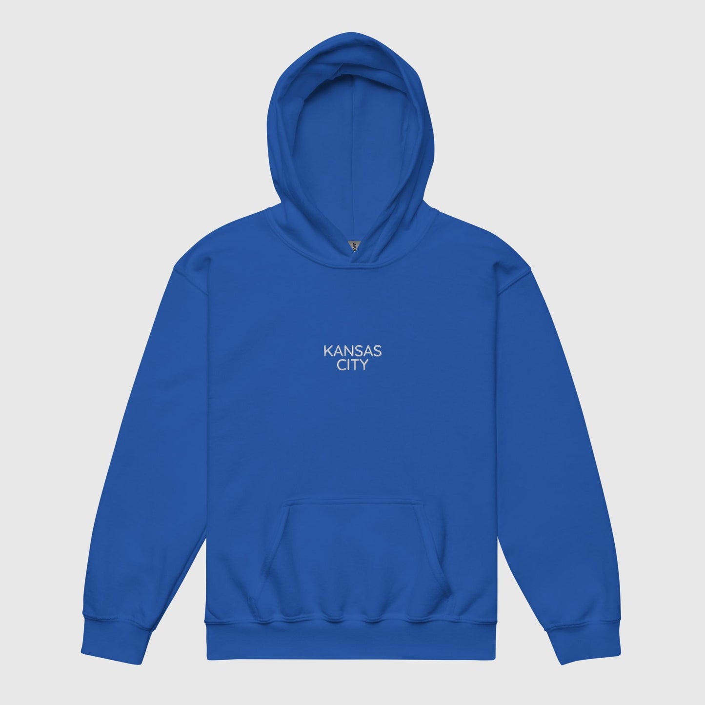 Youth Embroidered Kansas City Hoodie